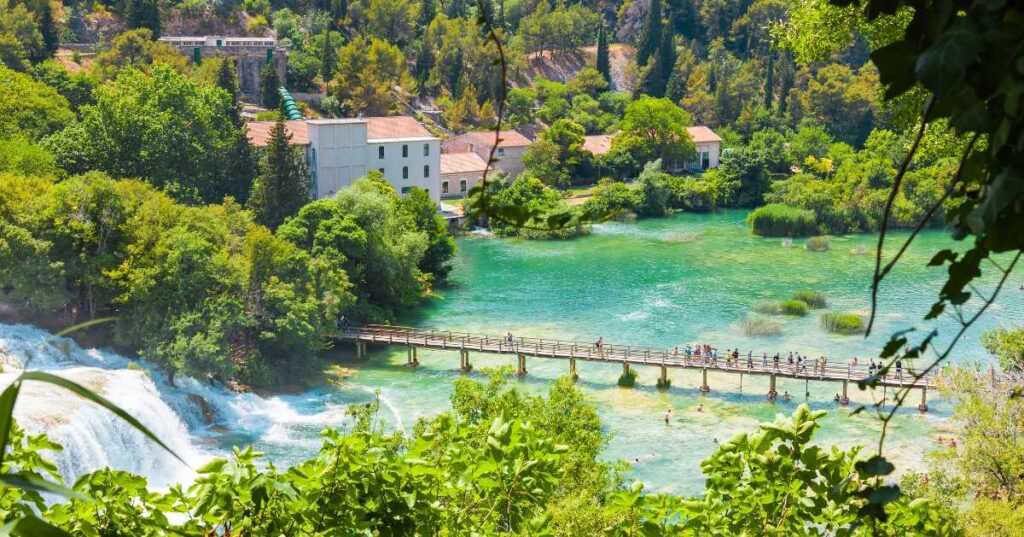 can you swim in krka national park
