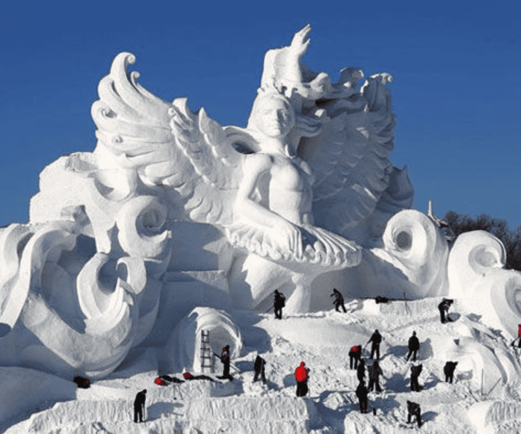 Woodstock’s Snow Sculpture Festival