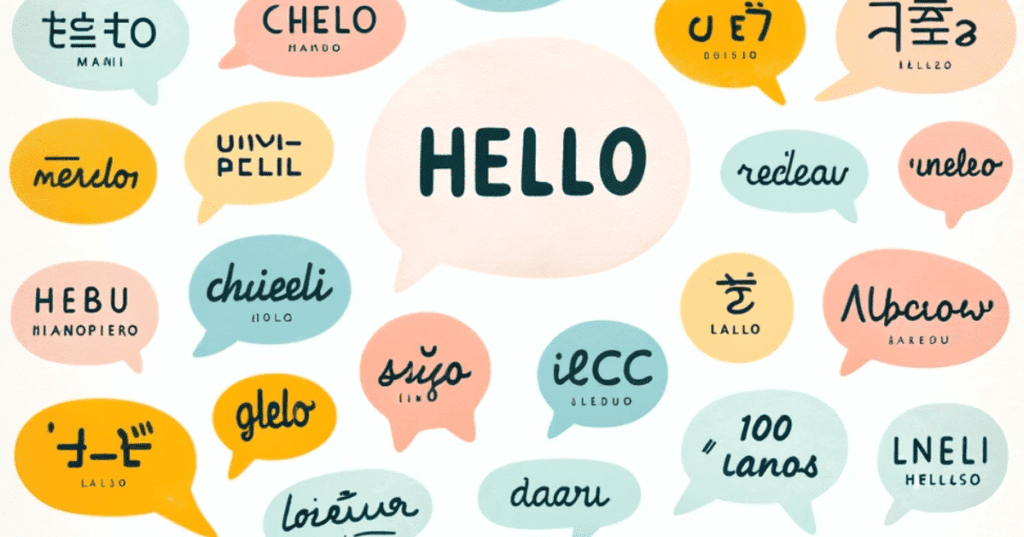 How to say hello in 100 different languages