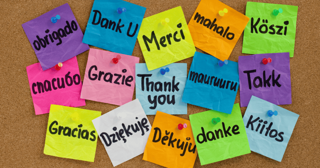 Thank You in 100 Languages