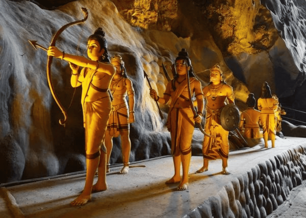Ramayana Cave at Batu Caves Malaysia