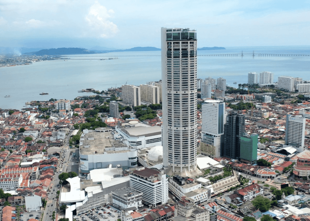 A Picture of Penang City in Malaysia