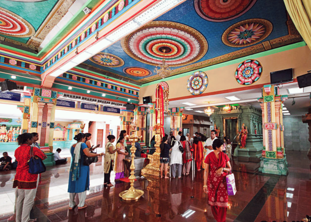 inside picture of Sri Maha Mariamman Temple