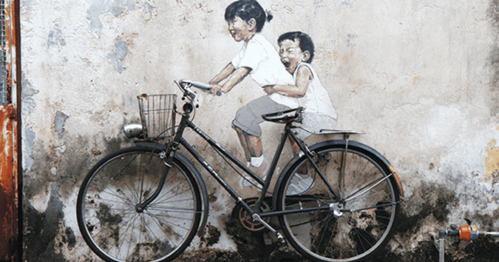 George Town is renowned for its vibrant street art