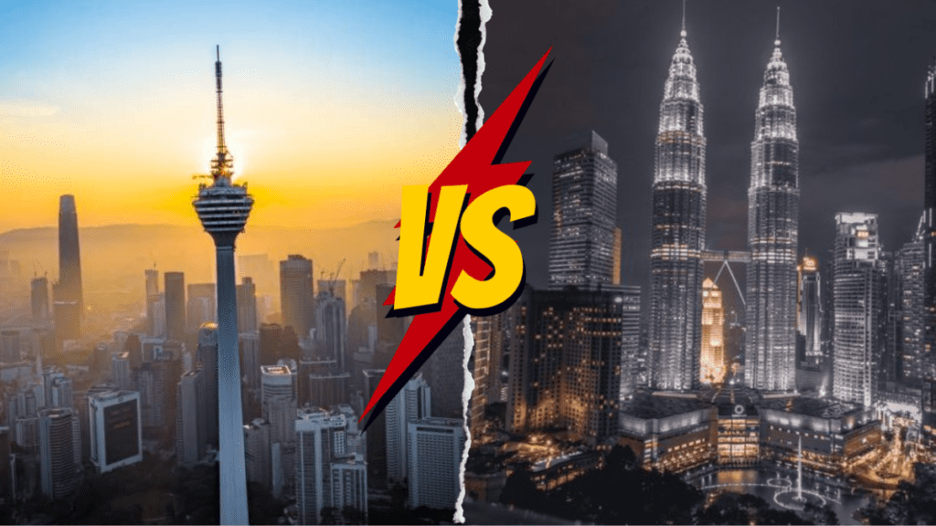 Petronas Twin Towers vs. KL Tower
